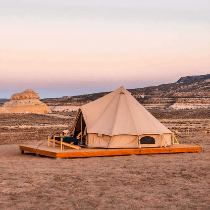 Used - 20' Regatta Bell Tent - Sandstone