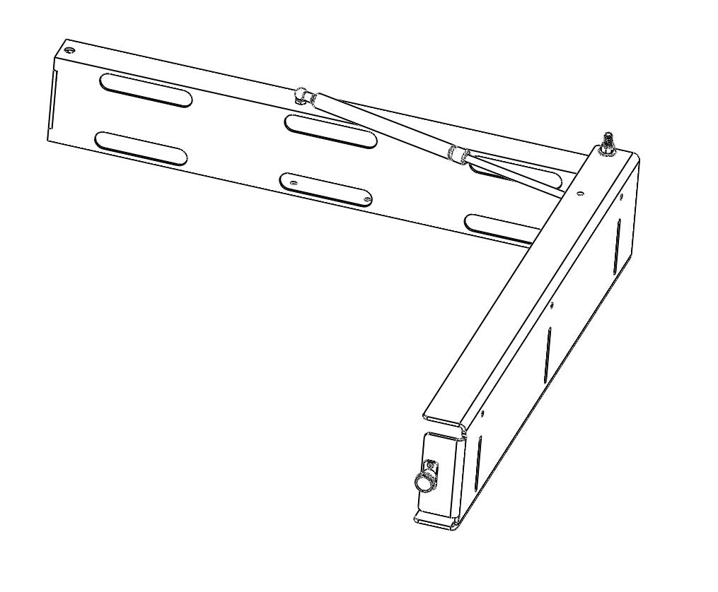 T2 - 90 Degree Shower Awning Swing Out