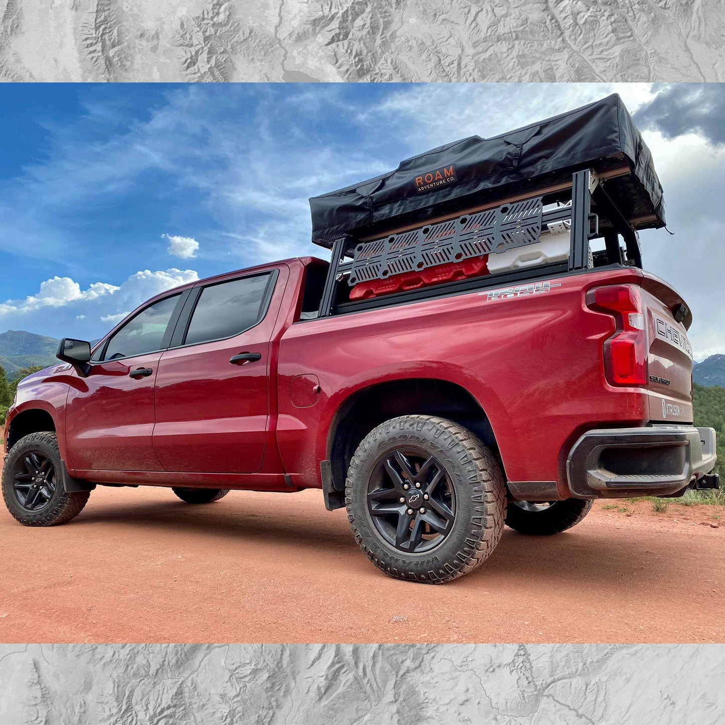 XTR1 Bed Rack for GM Silverado & Sierra 1500