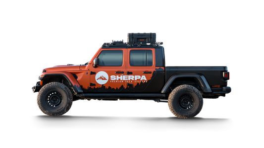 The Sunlight (Jeep Gladiator JT Roof Rack) - Sherpa Equipment Company