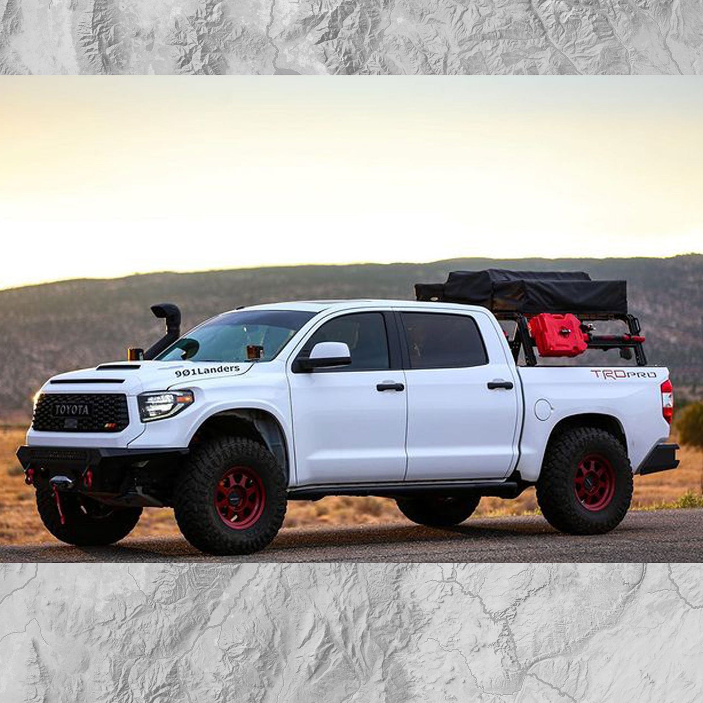 Xtrusion Overland XTR1 Bed Rack for Toyota Tundra