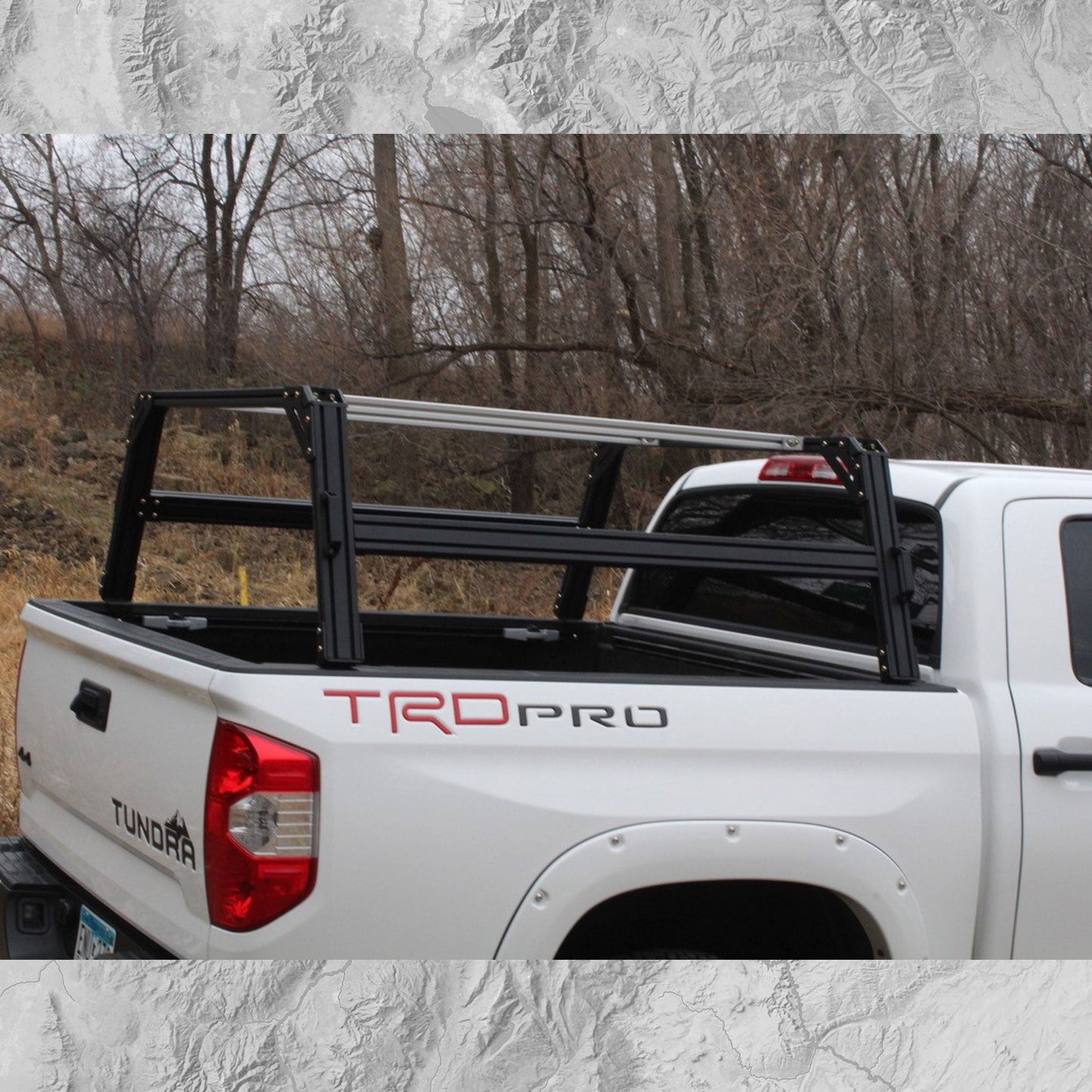 XTR1 Bed Rack for Retrax XR Cover - Toyota Tundra