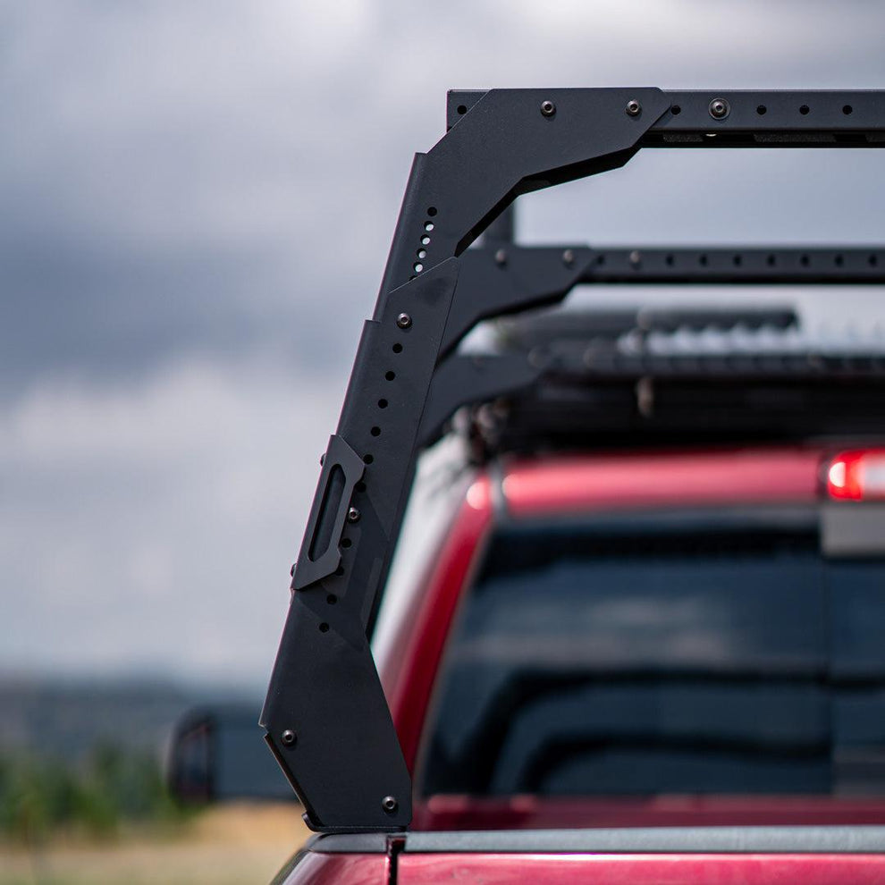 Chassis Outside Rack VARIABLE HEIGHT TRUSS BED RACK – Live More Outside