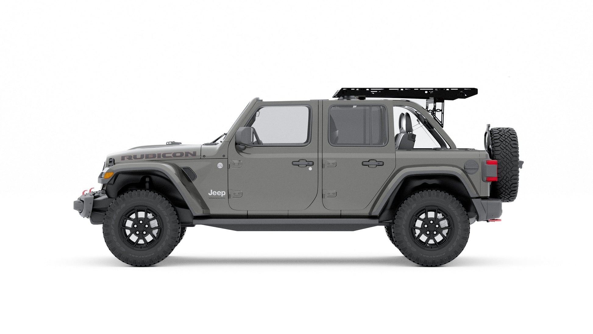 The JLU QDHD Half Rack - Sherpa Equipment Company