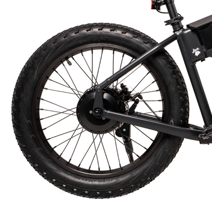 JackRabbit XG Pro - Lightweight & Compact "Big" Pro Micro eBike, Black