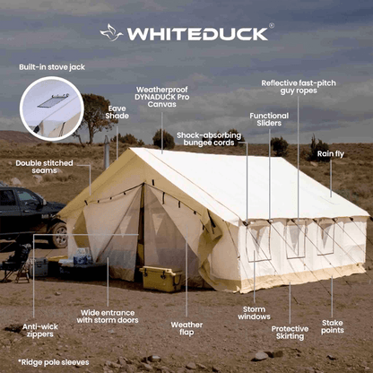 USED - 10'x12' Alpha Wall Tent