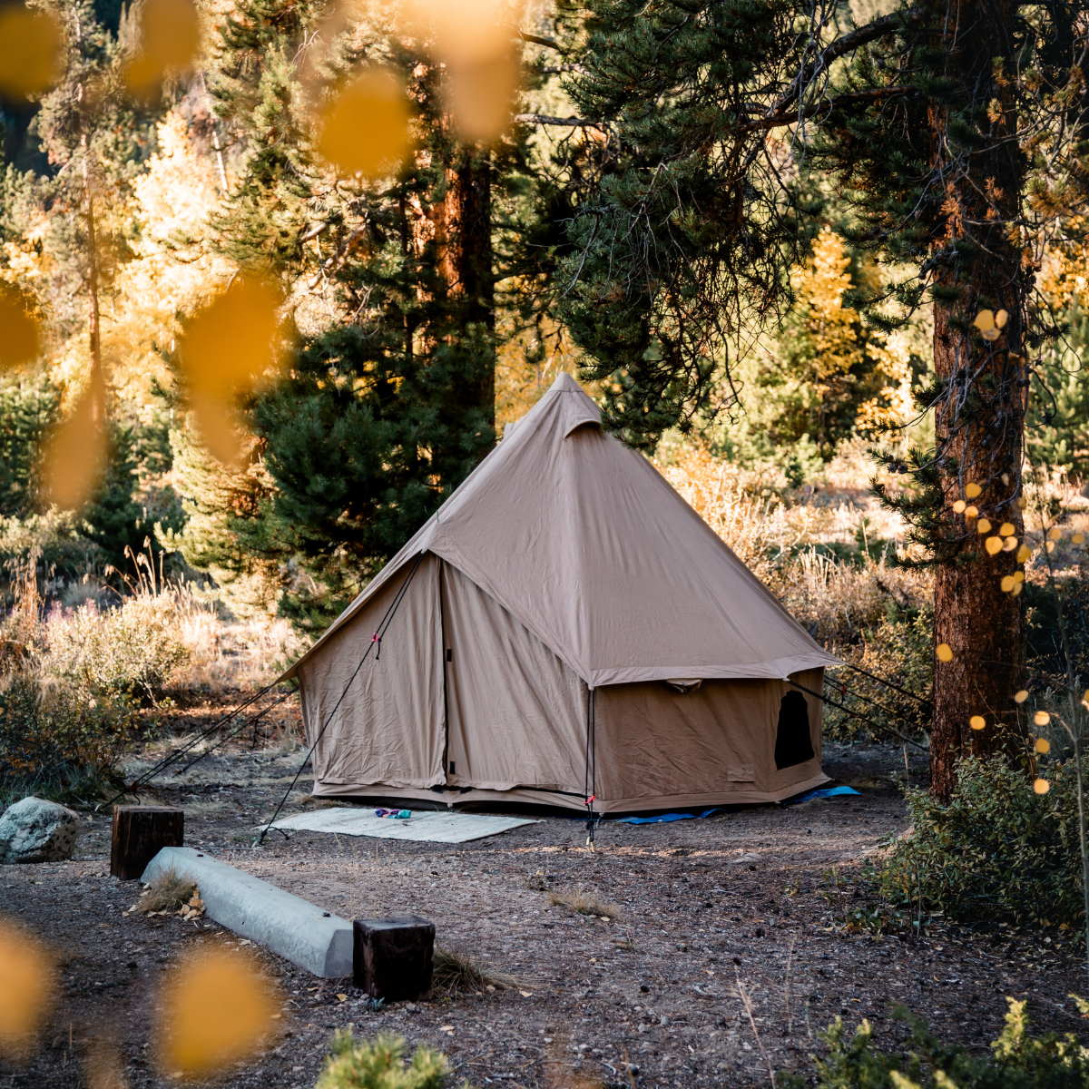 10' Regatta Bell Tent Water Repellent / Tuscan Sun