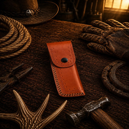 Old School Barber Straight Razor – Damascus Steel Folding Razor