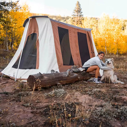 USED - 10'x10' Prota Canvas Tent, Deluxe