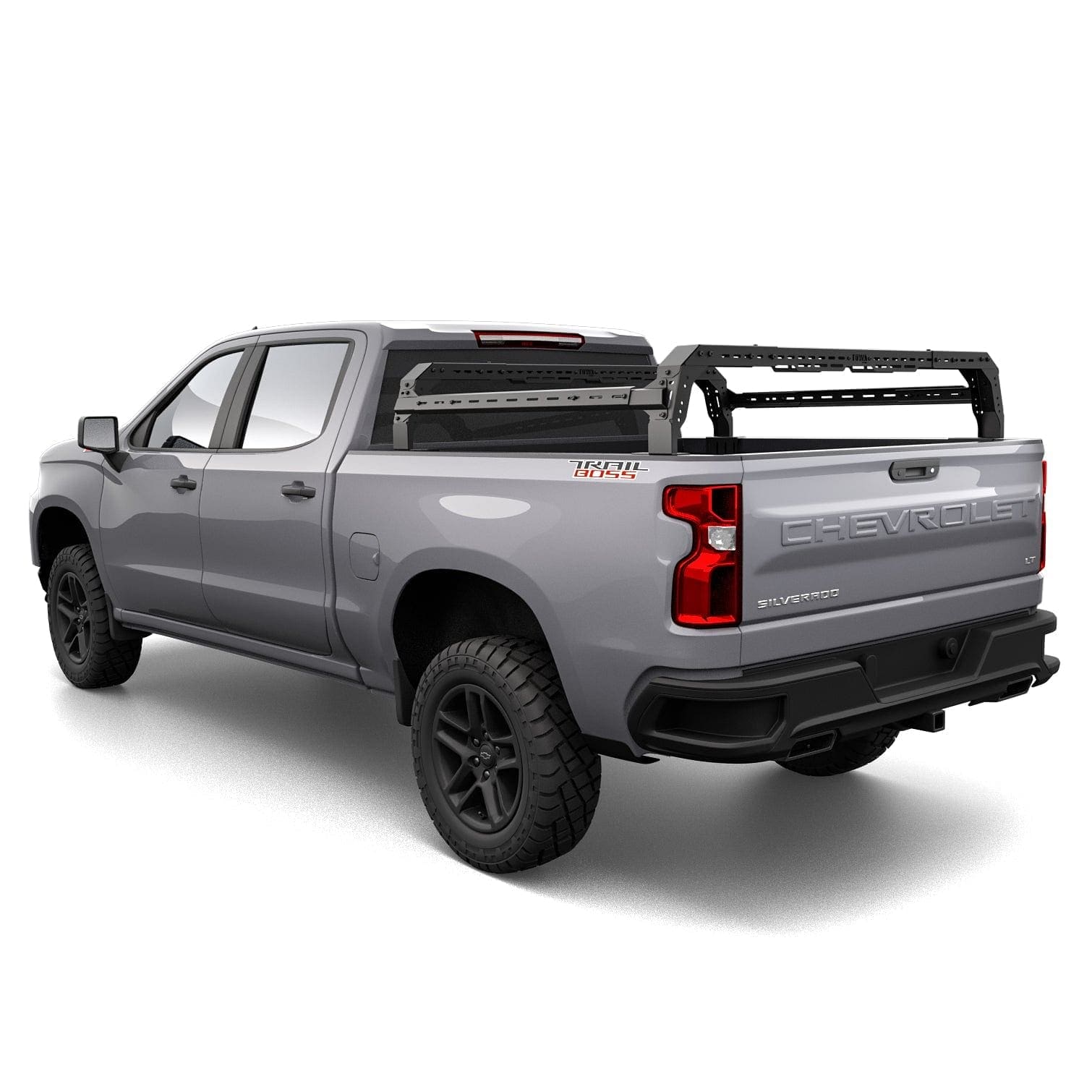 Silverado Rear Racks Chevrolet Silverado 1500 Shiprock Midrack System Overland Truck Bed ...