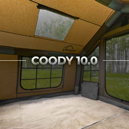 Coody Carpet – Tailored for Coody Familia AirTent 10.0 (Forest Green)