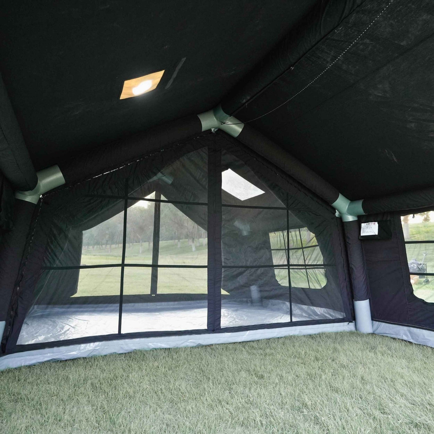 Coody 13.6 (Koala-5) Black Inflatable Tent House for Camping (2-8 person)