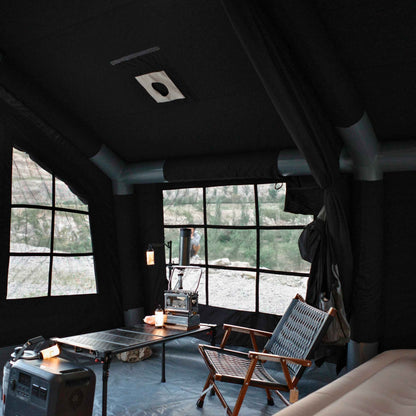 Coody 13.6 (Koala-5) Black Inflatable Tent House for Camping (2-8 person)