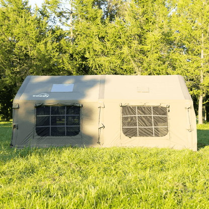 Coody 17.2 (Koala-7) Forest Green Inflatable Tent House for Camping (2-10 person)