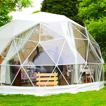 Domespaces geodesic dome Domespaces DSX Glamping Geodesic Dome