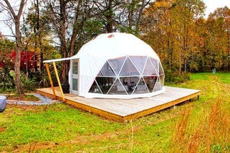 DS & DSX Geodesic Domes from Dome Spaces: Luxury Eco-Living – Live More ...
