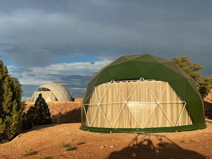 Domespaces geodesic dome DSX Series | Glamping Geodesic Dome | Domespaces