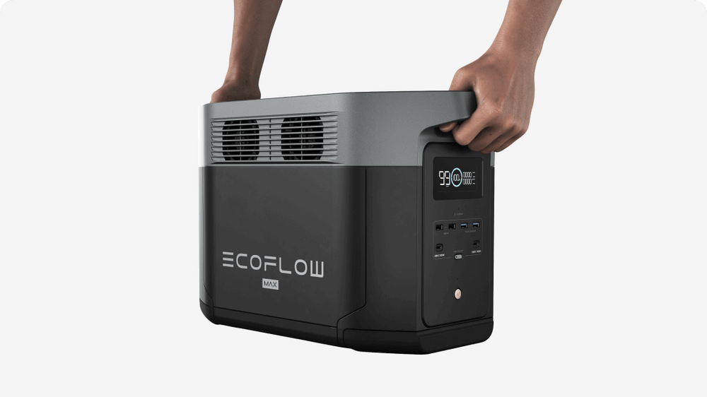 EcoFlow DELTA 2 Max, Max Power Anywhere, Portable Power Station