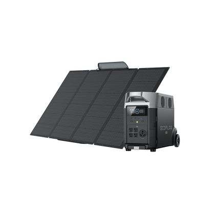 EcoFlow US Standalone DELTA Pro + 400W Portable Solar Panel EcoFlow DELTA Pro Portable Power Station