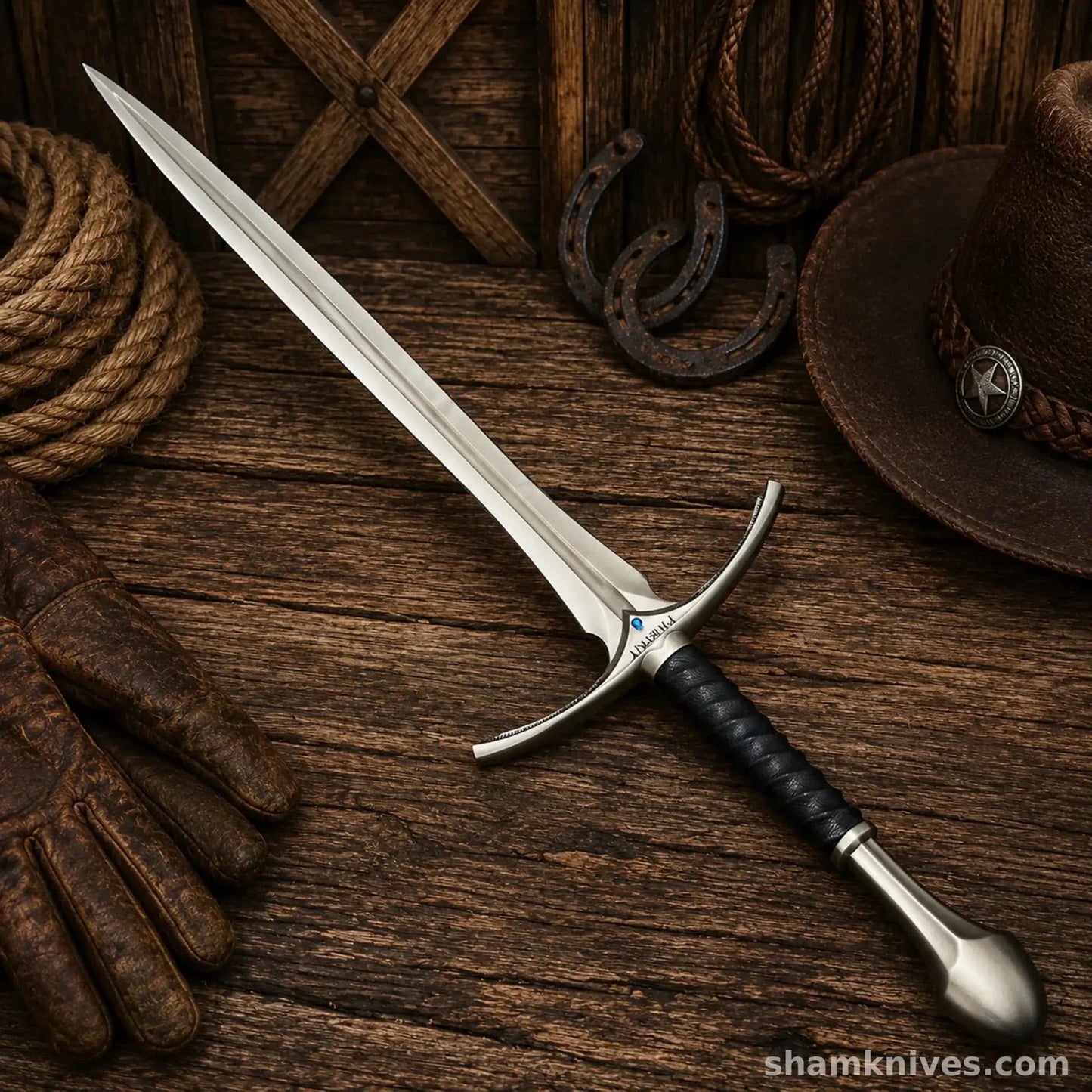 Elven Fantasy Sword – High Carbon Steel Wizard Inspired Replica