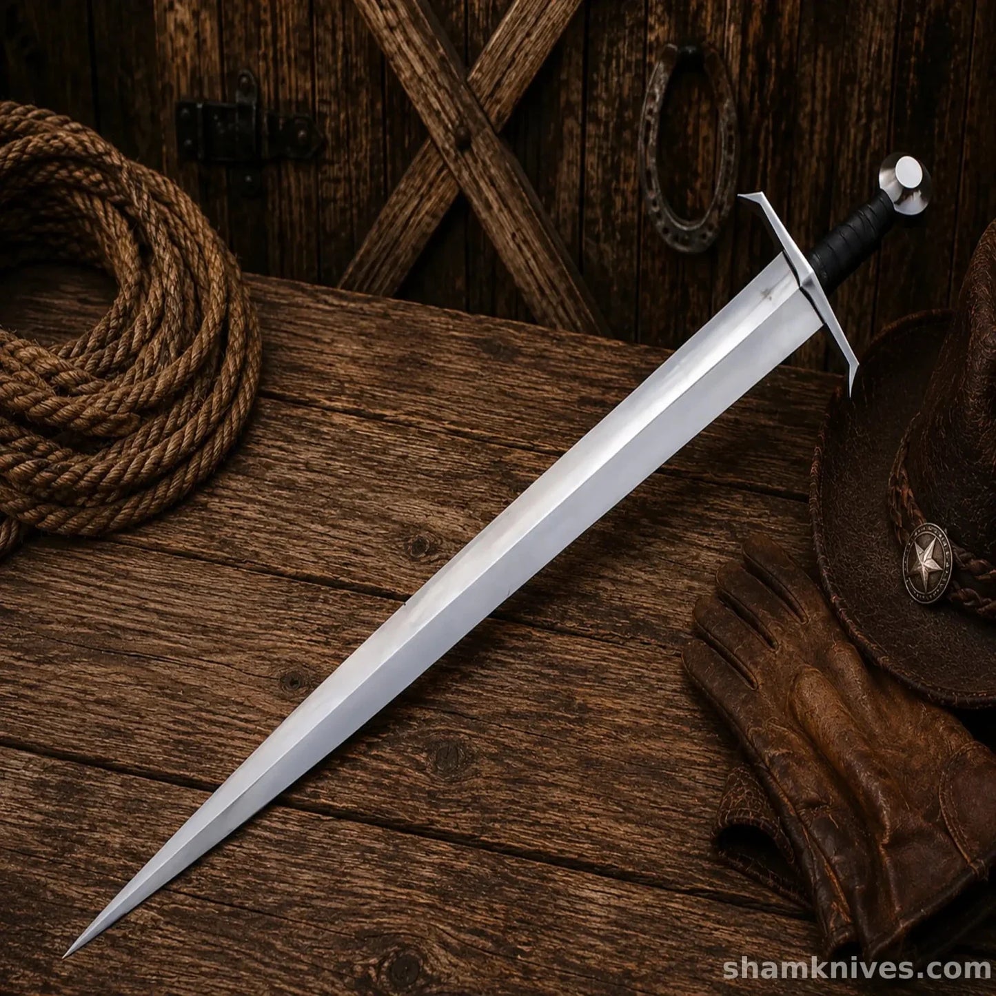 European Medieval Sword – High Carbon Steel 14th Century Blade
