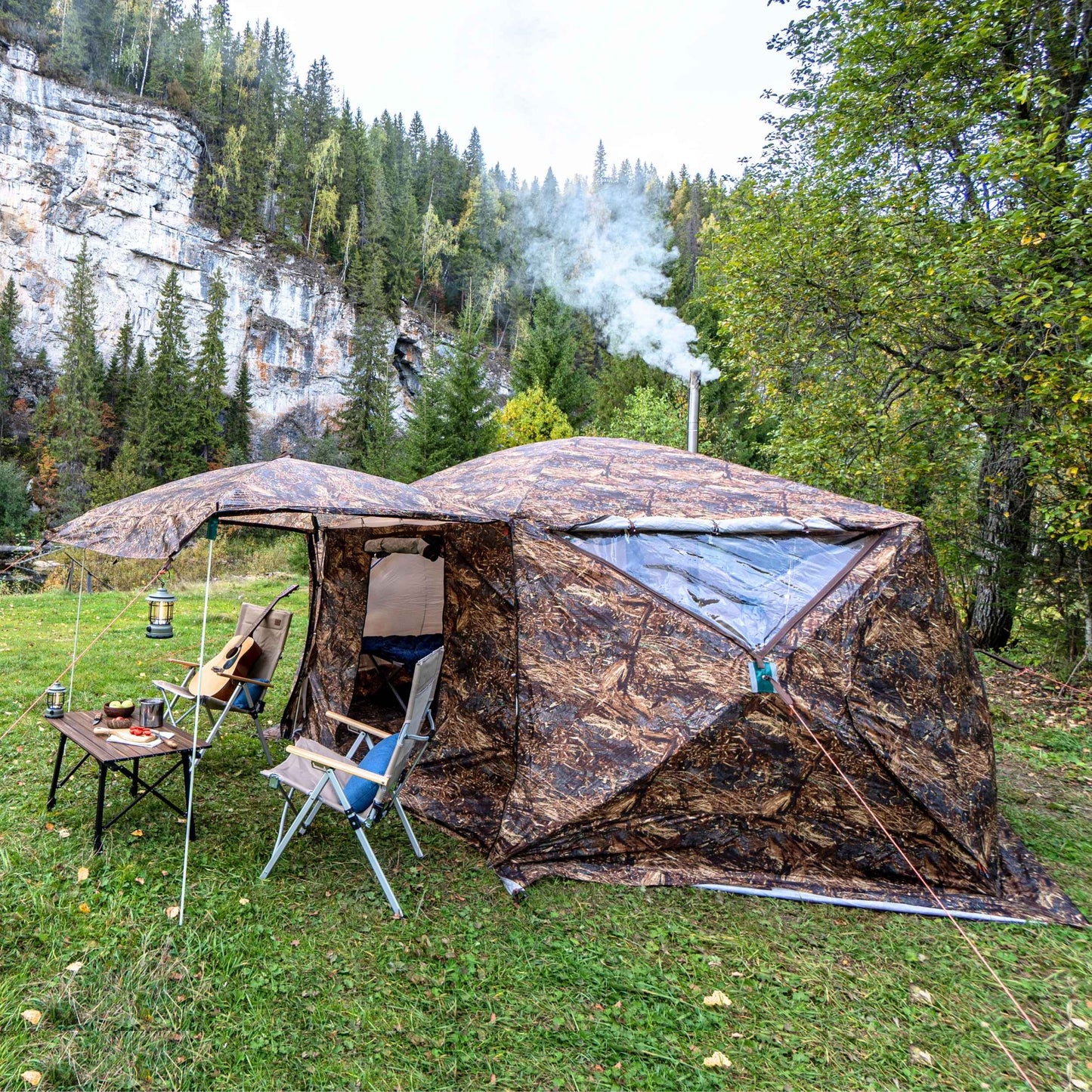 RBM All-Seasons tent  Hexagon for 2-9 person