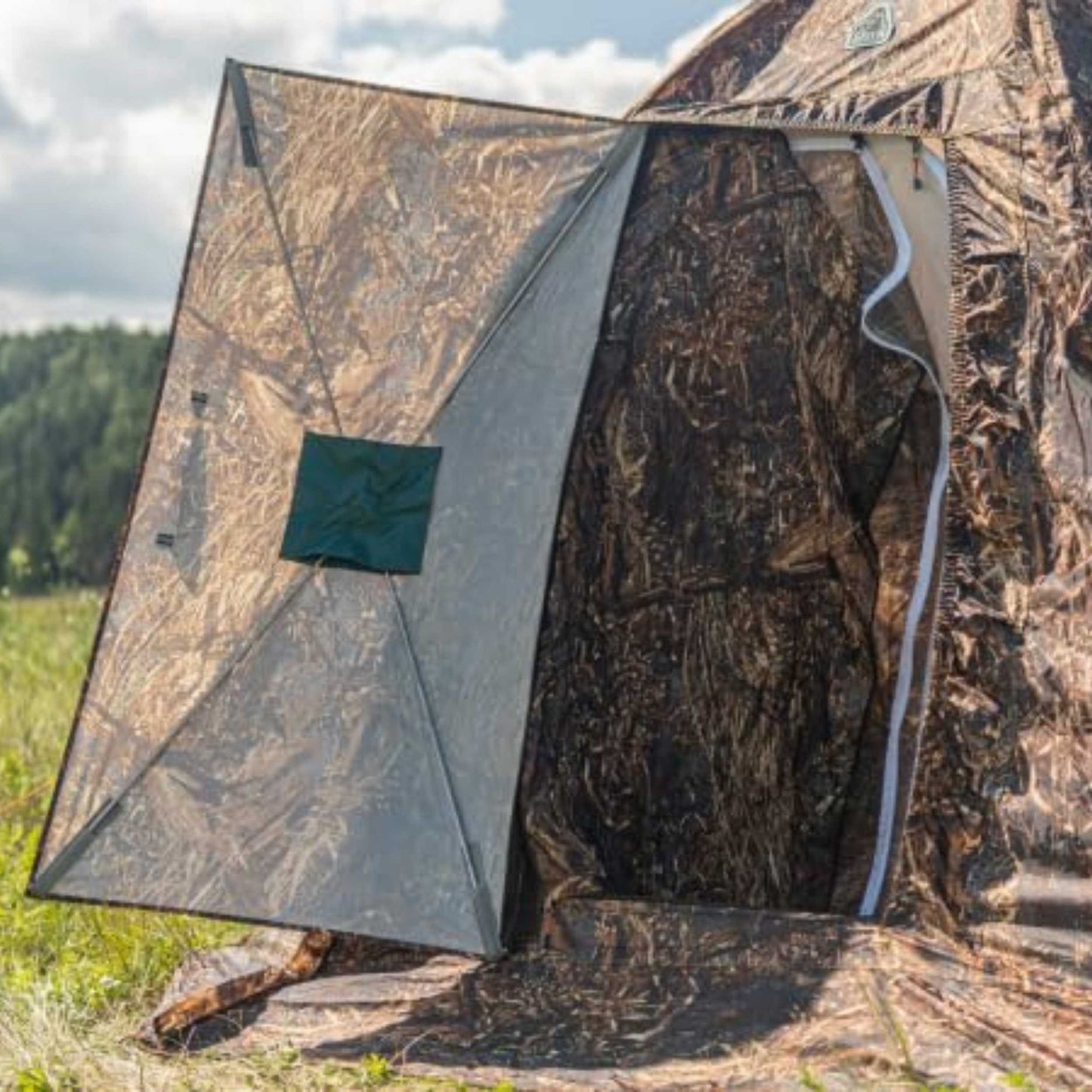 RBM All-Seasons tent  UP-2 mini for 1-3 person + Wood Stove Caminus S + Three-Layer Floor