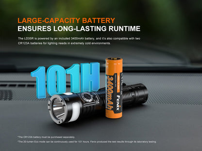 Fenix LD35R High Performance Multimode Tactical Flashlight