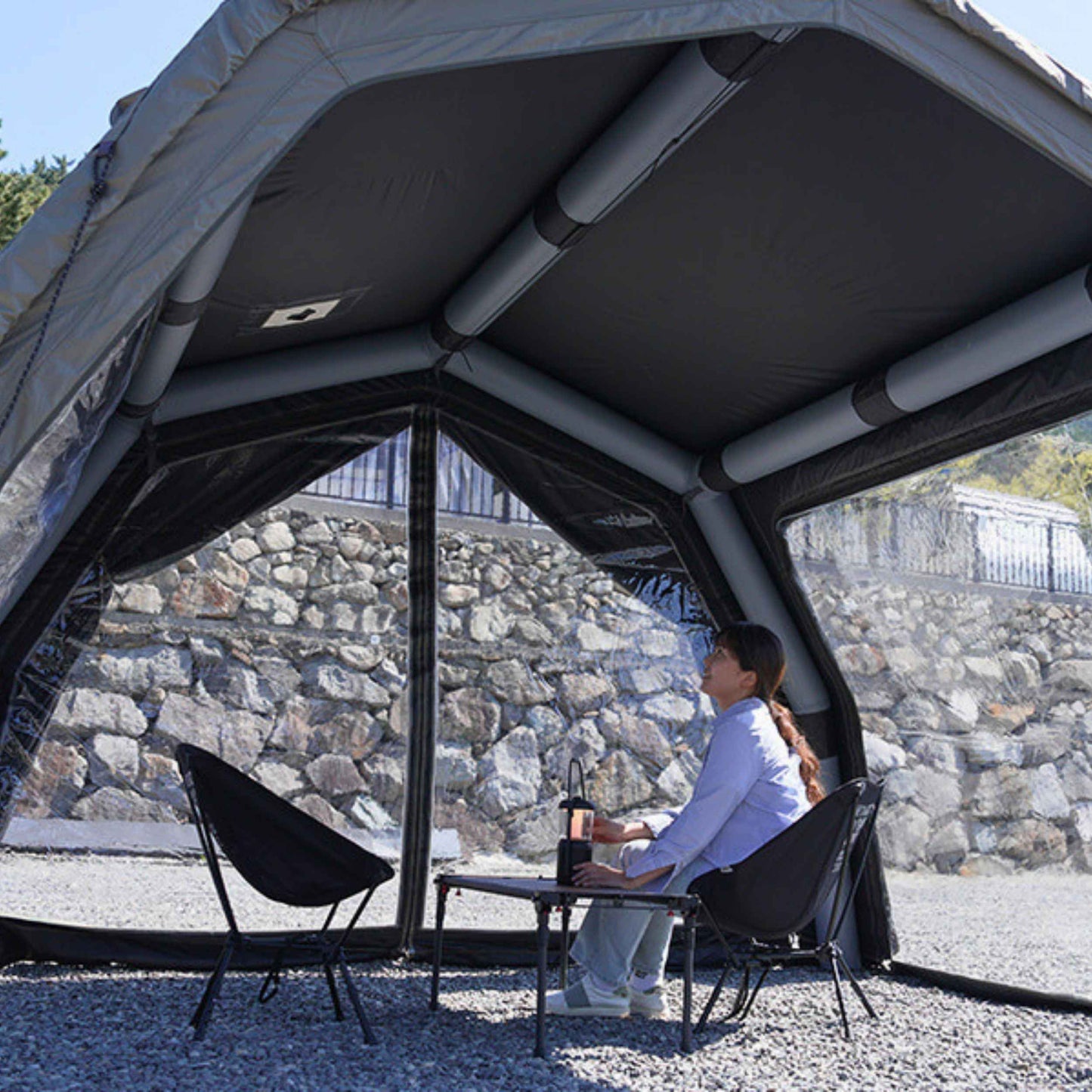 Coody AirTarp Pro Inflatable Canopy for 17.2 Pro, 10.0 Pro & Hub Pro - Gray