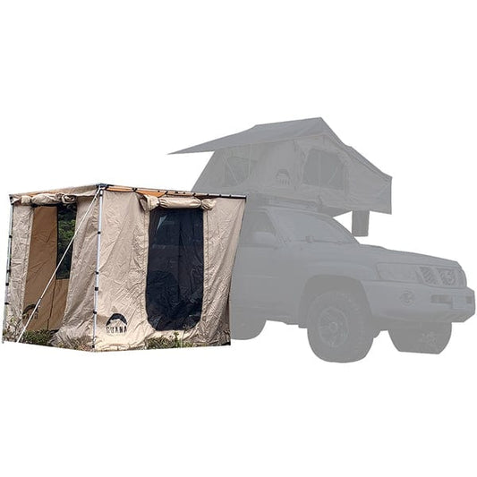 Guana Equipment Rooftop Tent Almendro 6'5" x 8'2" Awning Wall Set