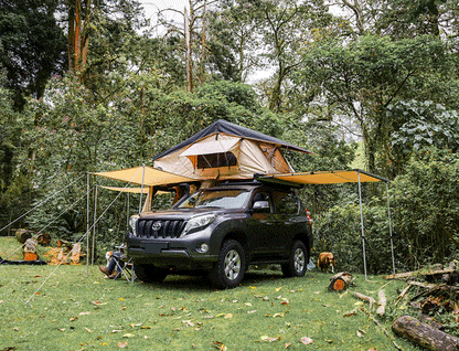 Guana Equipment Rooftop Tent Almendro Rooftop Side Awning