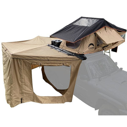 Guana Equipment Rooftop Tent Driver's Side / Awning w/ Wall Kit Guana Equipment Morpho 270 Degree Awning