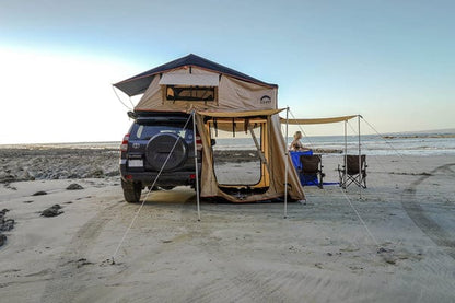 Guana Equipment Rooftop Tent Wanaka 64" 3-4 Person Rooftop Tent w/ XL Annex