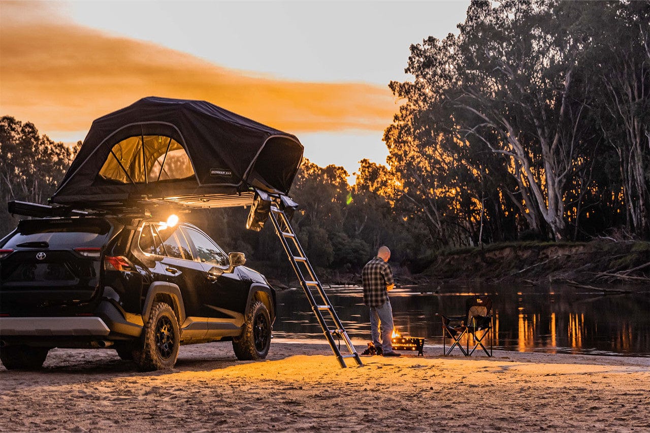 ironman changing tent Unleash Adventures with Uber Lite Rooftop Tent from Ironman 4x4 – Live More Outside