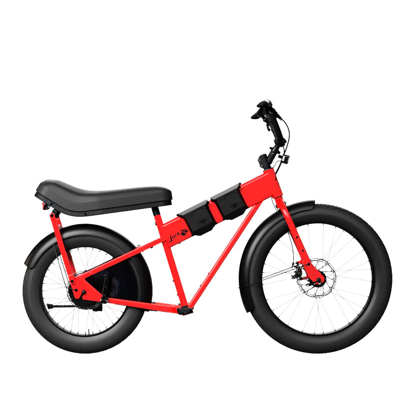 JackRabbit MG Doble - Lightweight 2-Up Seat Micro Hauler, Silver