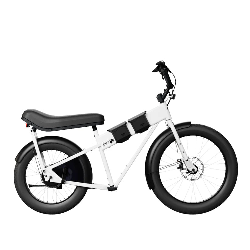 JackRabbit MG Doble - Lightweight 2-Up Seat Micro Hauler, Silver