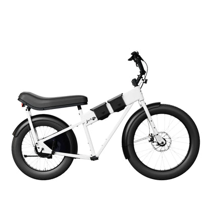 JackRabbit MG Doble - Lightweight 2-Up Seat Micro Hauler, Silver