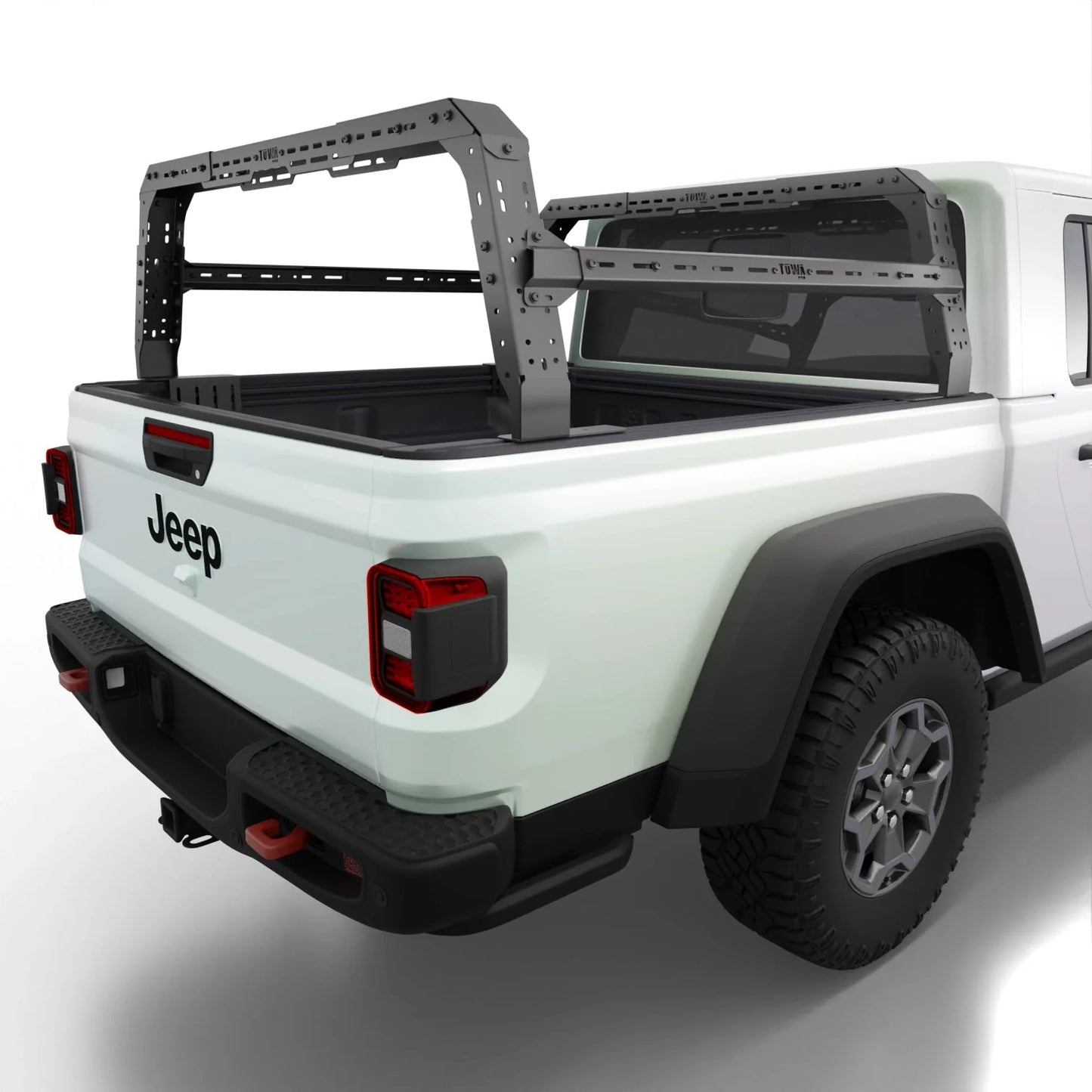 Jeep Gladiator 4CX Series Shiprock Height Adjustable Bed Rack Live