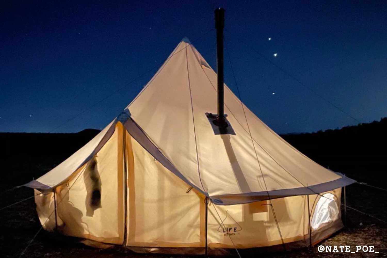 luxury canvas tent Luxury Meets Durability with the 16' (5M) Fernweh™ 360 View Bell Tent –  Live More Outside