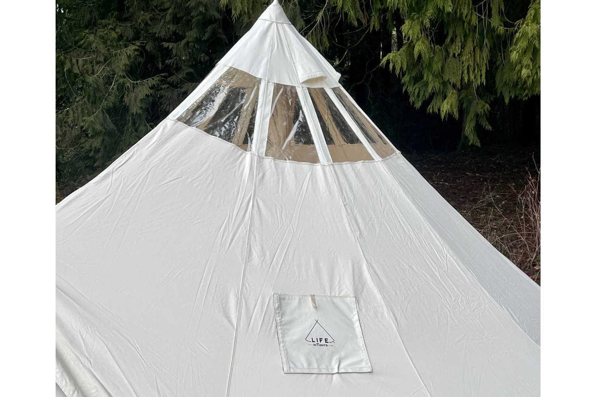 Life inTents Canvas Tent Life inTents Stella Stargazing 360 View Canvas Bell Tent 13' (4 Meters)