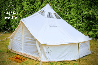 Life inTents Canvas Tent Life inTents Stella™ Stargazing 360 View Canvas Bell Tent 16' (5 Meters)