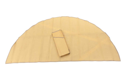 Life inTents Granola Colored Bell Tent Floor Matting Cover Rug