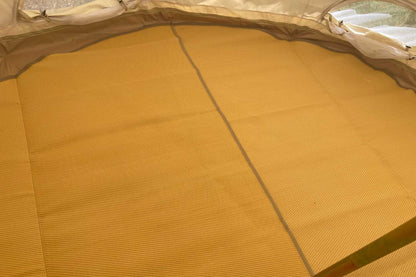 Life inTents Granola Colored Bell Tent Floor Matting Cover Rug