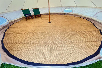 Life inTents Tent Accessories Coir Bell Tent Rug Half-Moon