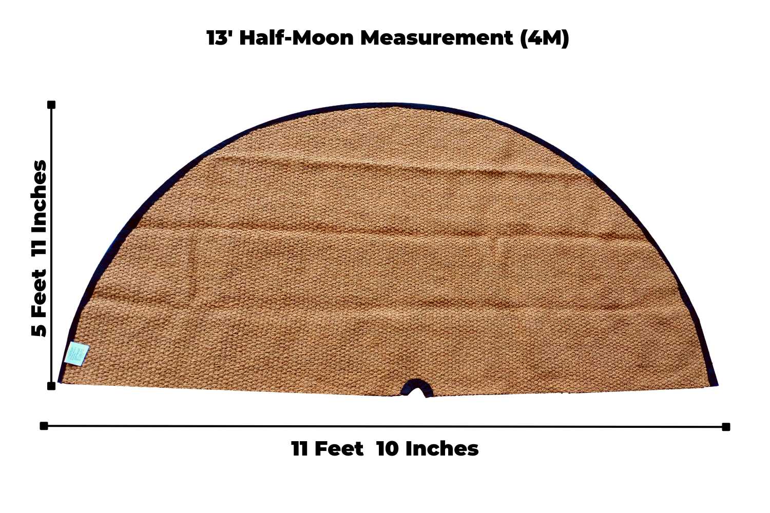 bell tent carpet Eco-Friendly Coir Bell Tent Rug
