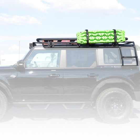 Live More Outside 2021-2023 4-Door Ford Bronco Roof Rack | King 4WD