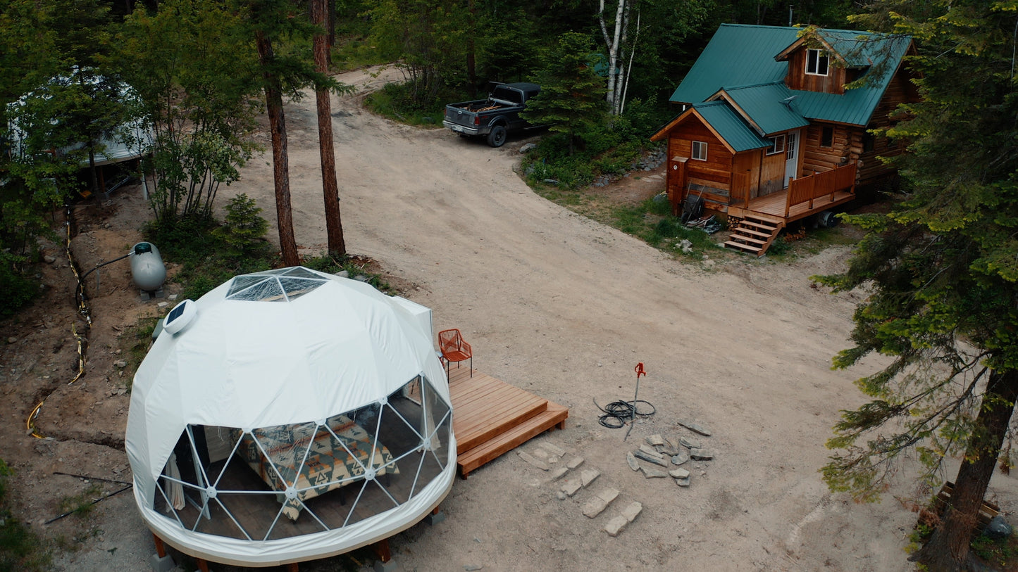 Stargazer Dome | Geodesic Dome | Luna Glamping