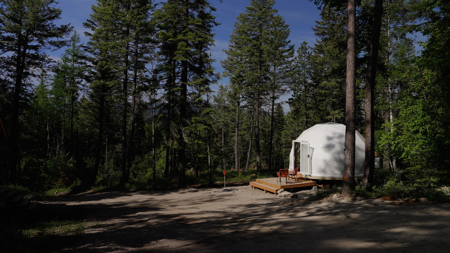 Stargazer Dome | Geodesic Dome | Luna Glamping