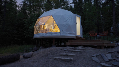 Stargazer Dome | Geodesic Dome | Luna Glamping