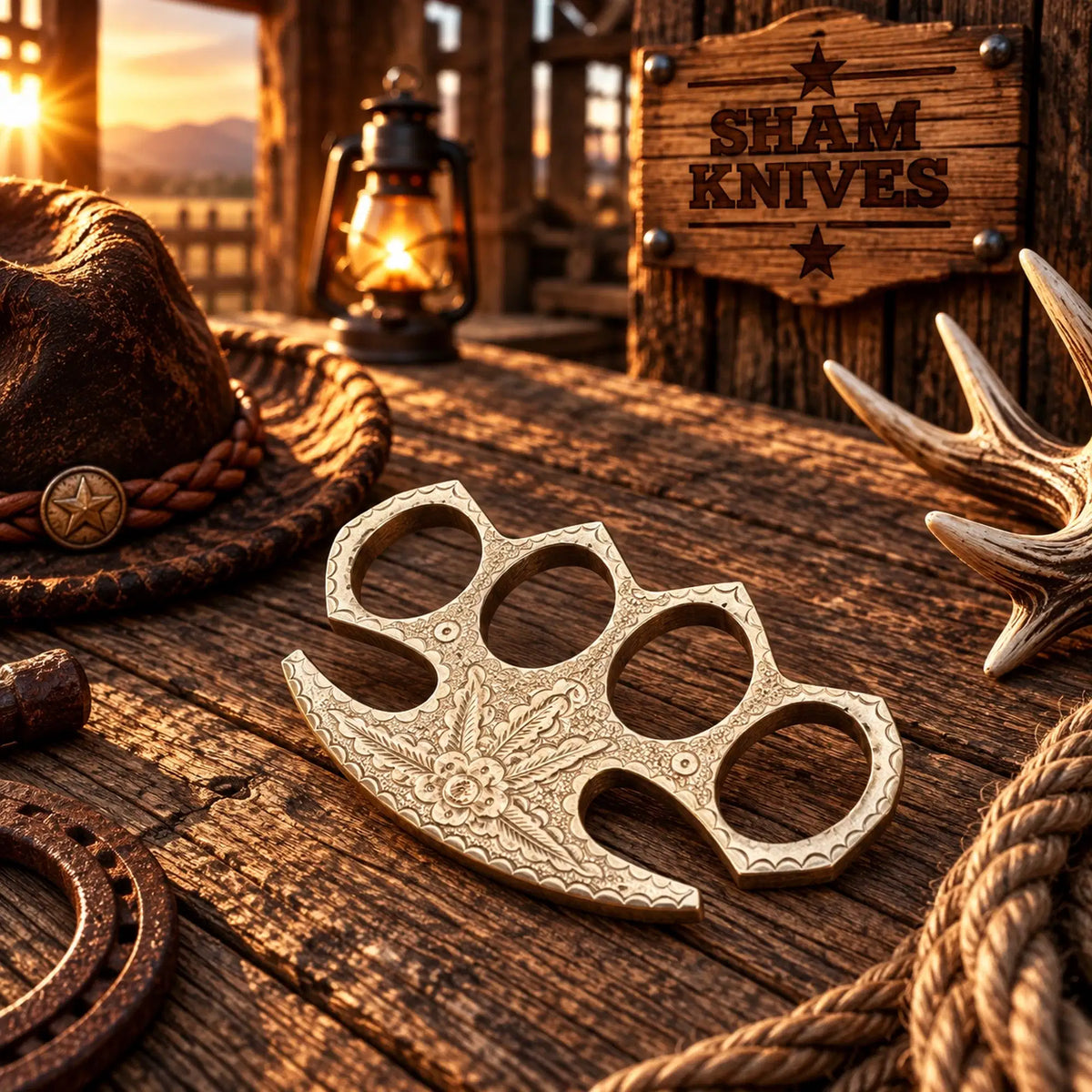 Crown Jewel – Luxury Engraved Brass Knuckle Gift